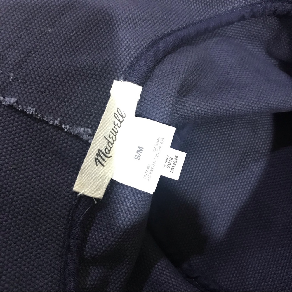 Madewell canvas bucket hat S/M - Picture 4 of 11